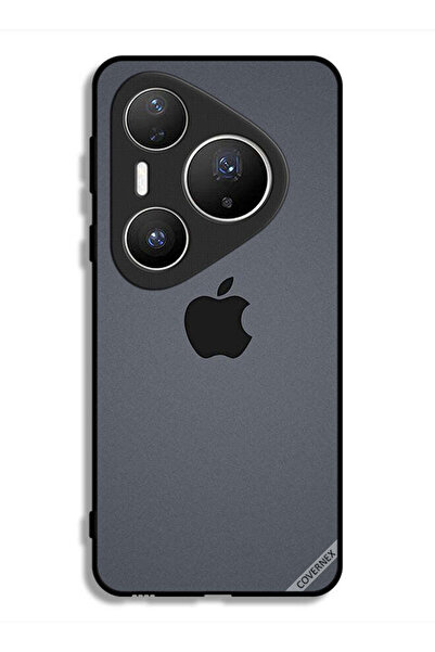 Covernex غطاء حماية لهاتف هواوي بيورا 80 برو بلس بشعار آبل