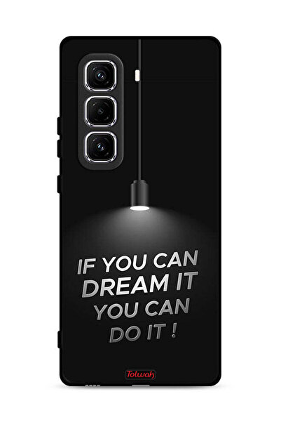 Tolwak غطاء حماية لهاتف Infinix Hot 50 Pro 4G إذا كنت تستطيع أن تحلم به، يمكن...