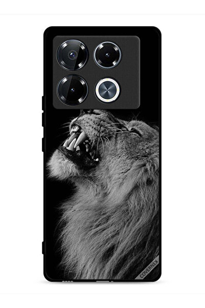 Covernex غطاء حماية لهاتف Infinix Note 40 Pro Plus 5G بطبعة الأسد المبهج