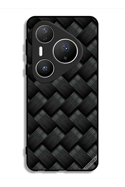 Covernex غطاء حماية لهاتف هواوي بيورا 80 برو بنقشة خطوط داكنة