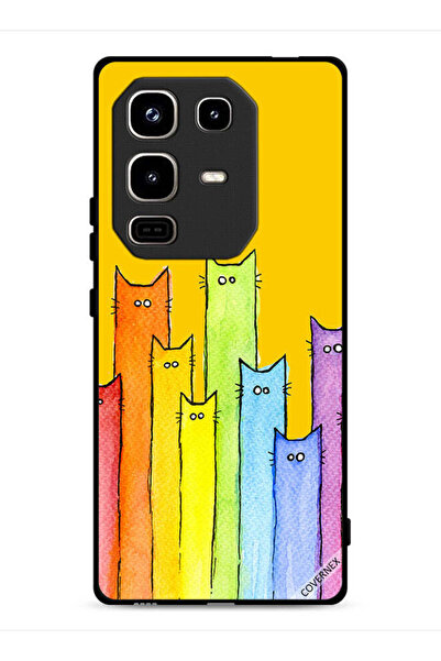 Covernex غطاء حماية لهاتف Infinix Note 50 Pro 4G برسومات قطة