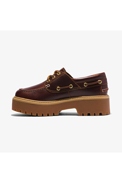 Timberland STONE STREET BOAT SHOE Kadın Kahverengi Tekne Ayakkabısı TB0A2QDMD571