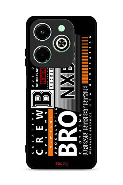 Tolwak غطاء حماية لهاتف Infinix Hot 40i 4G بتصميم عصري