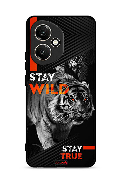 Tolwak غطاء حماية لهاتف Honor 400 - Stay Wild Stay True