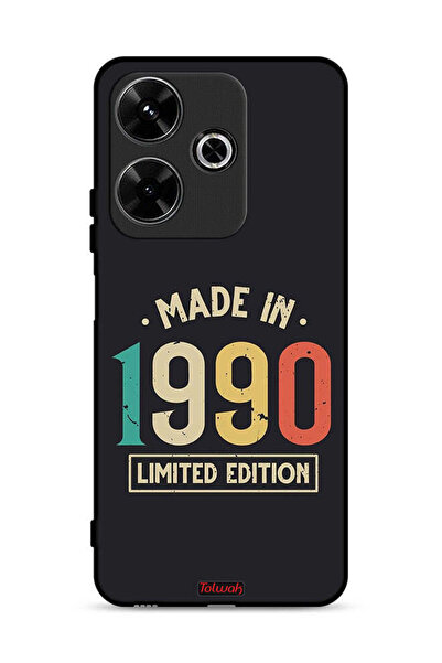 Tolwak غطاء حماية لهاتف Xiaomi Redmi 13 4G، إصدار محدود، صنع عام 1990