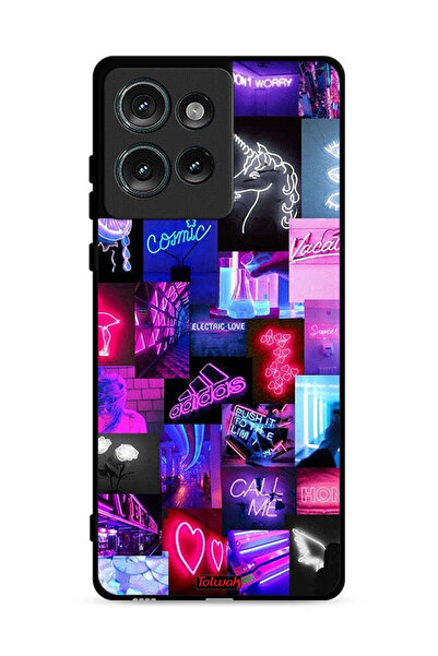 Tolwak غطاء حماية لهاتف موتورولا إيدج 50 - رسوم متحركة