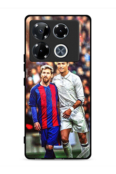 Covernex غطاء حماية لهاتف Infinix Note 40 Pro 5G ميسي ورونالدو