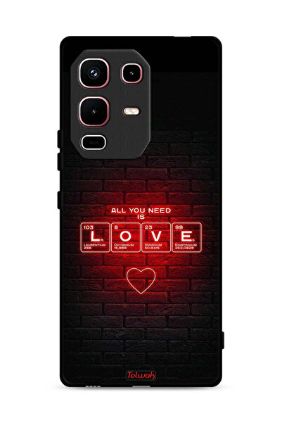 Tolwak غطاء حماية لهاتف Infinix Note 50s كل ما تحتاجه هو الحب