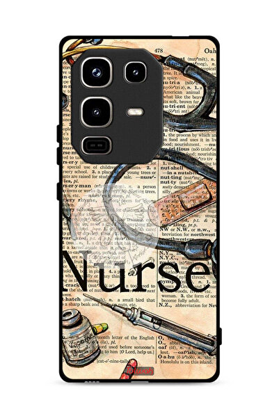 Tolwak غطاء حماية لجهاز Infinix Note 50 Pro 4G، أدوات ممرضة عتيقة