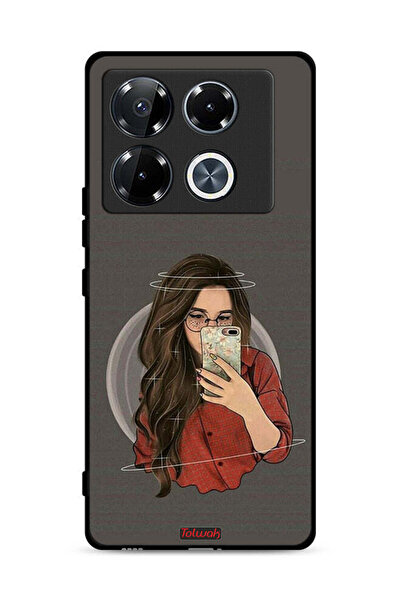 Tolwak غطاء حماية لهاتف Infinix Note 40 Pro Plus 5G لالتقاط صور سيلفي