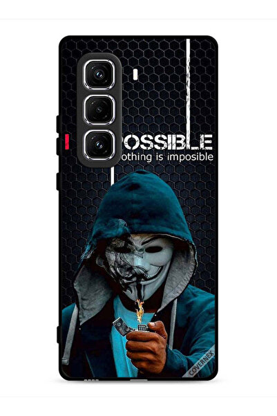 Covernex غطاء حماية لهاتف Infinix Hot 50 Pro 4G - خلفية "أنا ممكن، لا شيء مست...