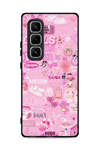 Tolwak غطاء حماية لهاتف Infinix Hot 50 Pro 4G بطبعة ملكة الدراما للفتيات