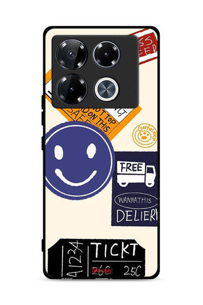 Tolwak غطاء حماية لهاتف Infinix Note 40 Pro 5G مع ملصق نقل سريع مجاني