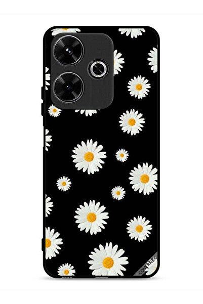 Covernex غطاء حماية لهاتف شاومي ريدمي 13 4G بنقشة زهور الشمس الصغيرة