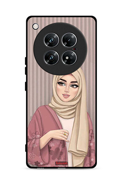 Tolwak غطاء حماية لهاتف إنفينيكس زيرو 40 برسومات فتاة محجبة