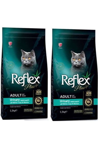 Reflex Plus Urinary Sağlığı Tavuk Etli Kedi Maması 1,5 kg (2 Adet) (V2)