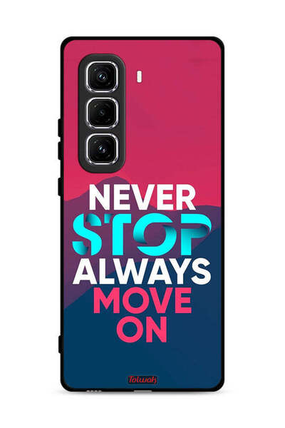 Tolwak غطاء حماية لهاتف Infinix Hot 50 Pro 4G، لا تتوقف أبدًا، تحرك دائمًا