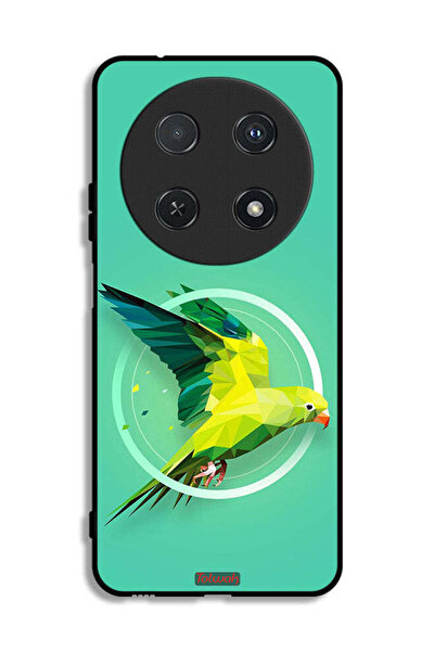 Tolwak غطاء حماية لهاتف هواوي نوفا 13i بطبعة فن تجريدي ببغاء