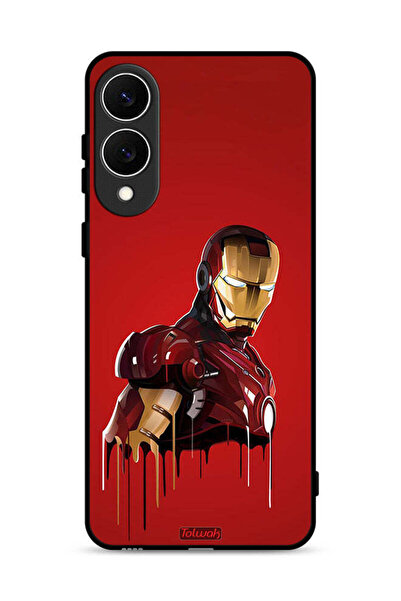 Tolwak غطاء حماية لهاتف Samsung Galaxy S25 Edge برسومات الرجل الحديدي