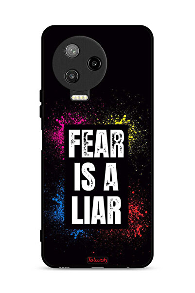 Tolwak غطاء حماية لهاتف Infinix Note 12 Pro 4G - الخوف كاذب