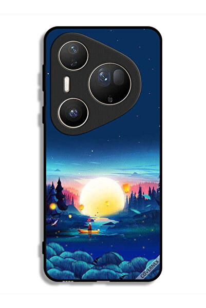 Covernex غطاء حماية فائق من هواوي بيورا 80 بتصميم غروب الشمس