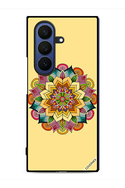 Covernex غطاء حماية لهاتف سامسونج جالاكسي زد فولد 7 بنمط ماندالا دائري
