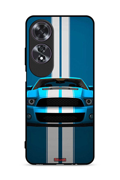 Tolwak غطاء حماية Oppo A60 بتصميم سيارة فنية تجريدية