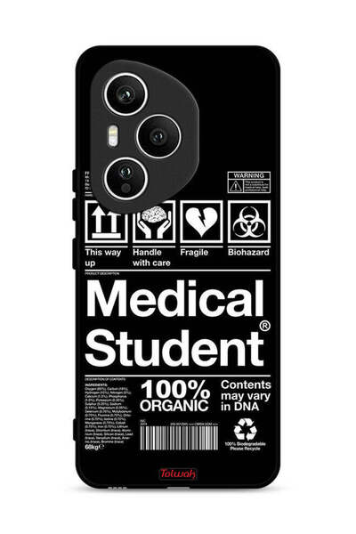 Tolwak غطاء حماية لهاتف Honor 400 Pro، ملصق لطلاب الطب