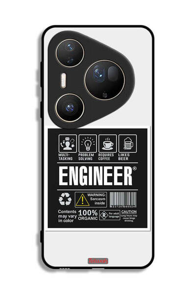 Tolwak غطاء حماية لهاتف هواوي بيورا 80 ألترا - ملصق مهندس