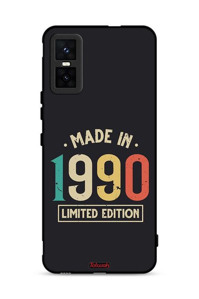 Tolwak غطاء حماية لهاتف Infinix GT 30 Pro، إصدار محدود، صنع عام 1990