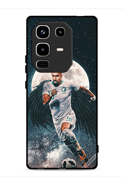 Covernex غطاء حماية لهاتف إنفينيكس نوت 50 برو 4G، سالم الدوسري يحمل كرة قدم