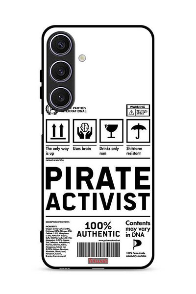 Tolwak Samsung Galaxy A26 Protective Case Cover Private Activist Sticker