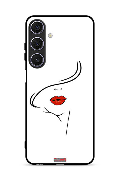 Tolwak غطاء حماية لهاتف Samsung Galaxy A26 برسومات وجه فتاة