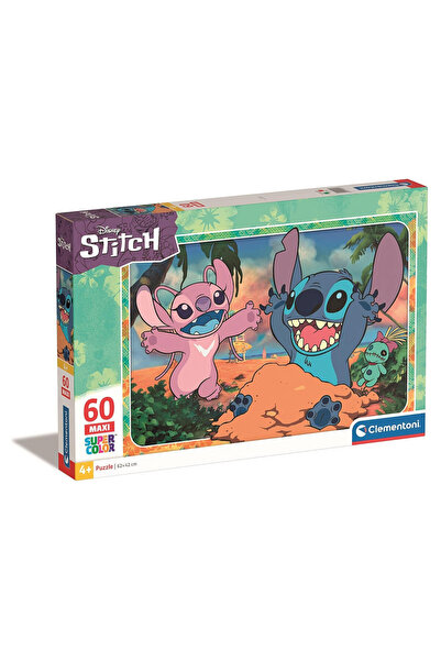 Stitch Disney Lilo και Stitch Maxi Puzzle 60 κομμάτια Clementoni
