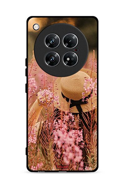 Tolwak غطاء حماية لهاتف Infinix Zero 40 بتصميم فتاة قبعة مزينة بالزهور