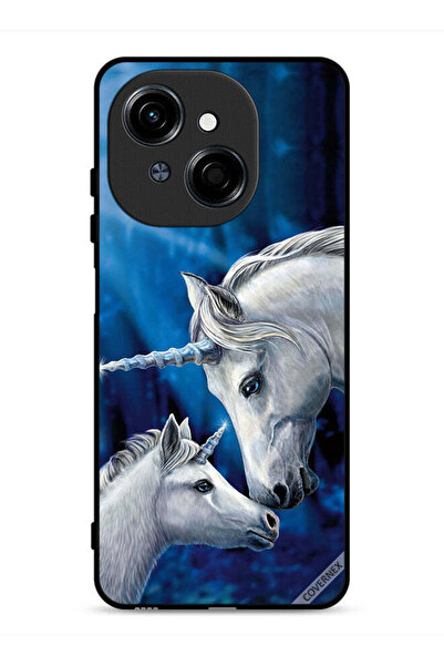 Covernex غطاء حماية لهاتف تكنو سبارك جو 1 4G، محب يونيكورن، يونيكورن صغير