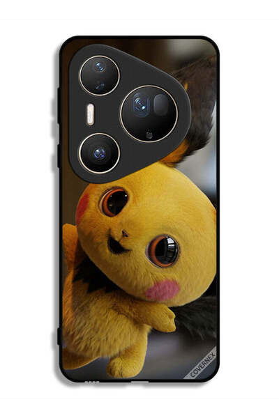 Covernex غطاء حماية فائق لهاتف هواوي بيورا 80 بتصميم بيكاتشو