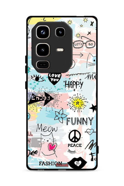 Tolwak غطاء حماية لهاتف Infinix Note 50 Pro 4G Love You Tags
