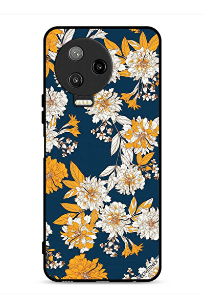 Covernex غطاء حماية لهاتف Infinix Note 12 Pro 4G بخلفية زهور وأوراق