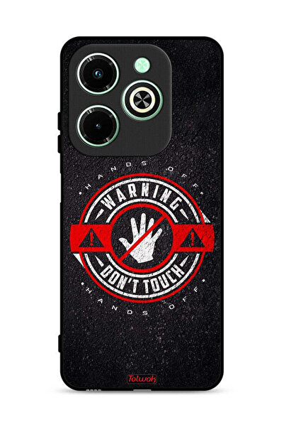 Tolwak غطاء حماية لهاتف Infinix Hot 40i 4G تحذير: لا تلمسه