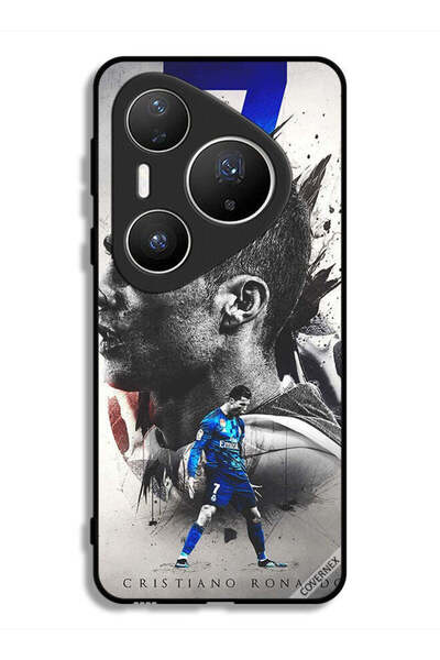 Covernex غطاء حماية لهاتف هواوي بيورا 80 برو بلس بخلفية كريستيانو رونالدو