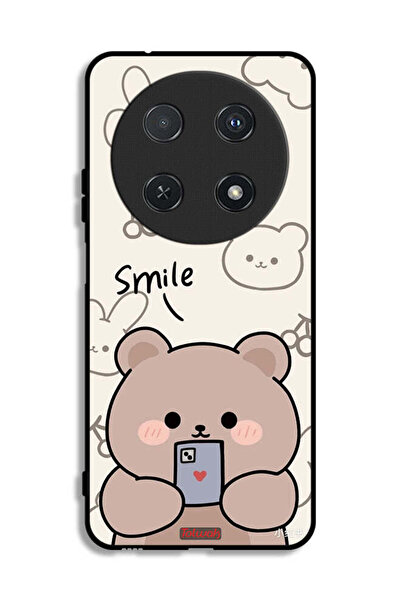 Tolwak غطاء حماية لهاتف هواوي نوفا 13i برسومات الدب المبتسم