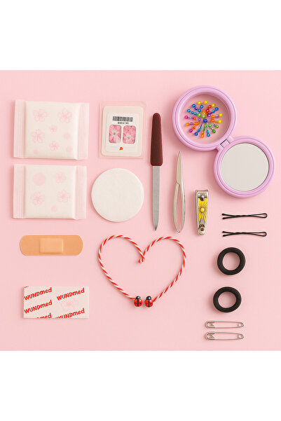 SOFT Kadınlara Özel 12 Parça Kişisel Bakım ve Acil Durum Seti | Seyahat & Gün...