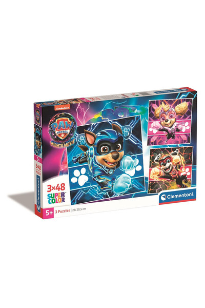 PAW PATROL Пес Патрул Могъщ пъзел Clementoni 3x48 части