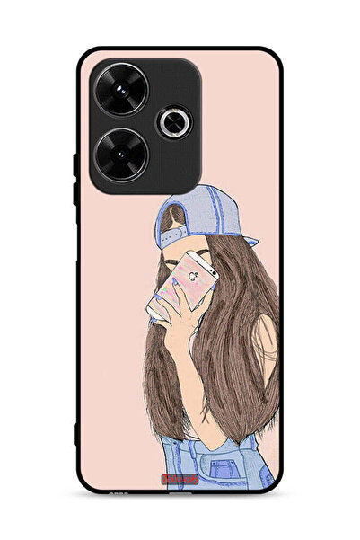 Tolwak غطاء حماية لهاتف Xiaomi Redmi 13 4G لالتقاط صور سيلفي