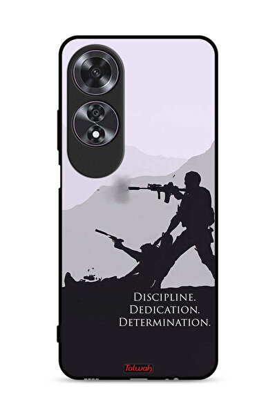 Tolwak غطاء حماية لهاتف Oppo A60 - انضباط وتفانٍ وتصميم