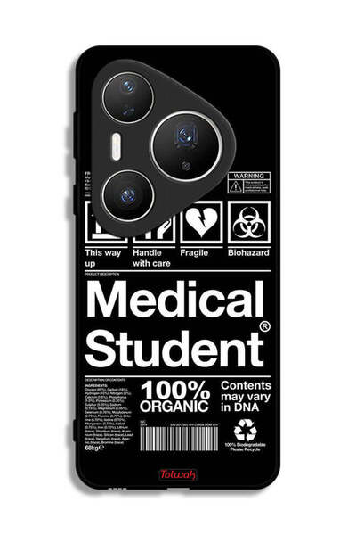 Tolwak غطاء حماية هواوي بيورا 80 برو بلس - ملصق لطلاب الطب