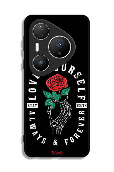 Tolwak غطاء حماية لهاتف هواوي بيورا 80 برو بلس - أحب نفسك دائمًا