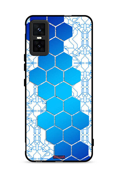 Tolwak Infinix GT 30 Pro Protective Case Cover Honeycomb Hexagon Icon Networks