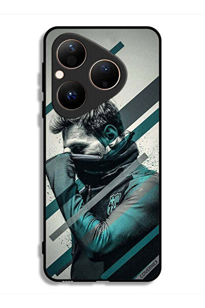 Covernex غطاء حماية هواوي بيورا 80 ميسي يخفي وجهه